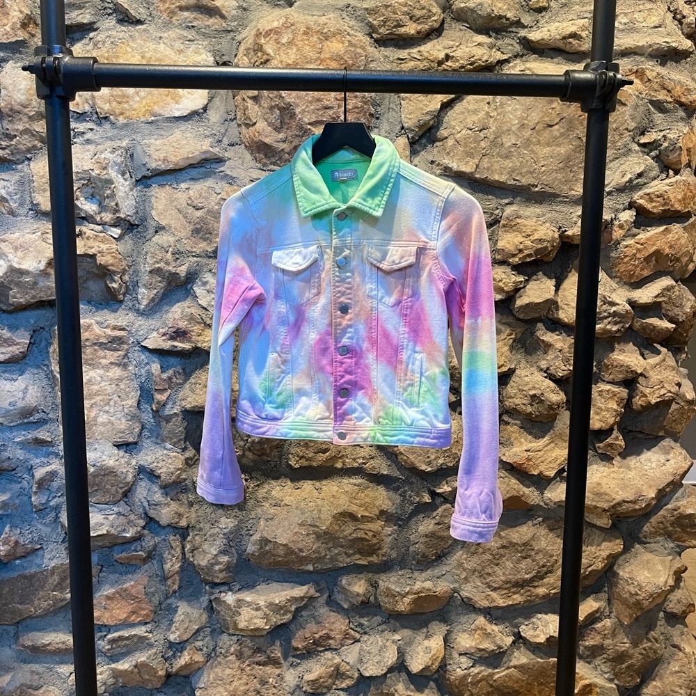 Tie dyed Tractr jacket